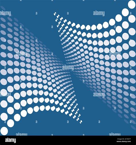 Abstract geometric element with distortion effect Stock Vector Image ...