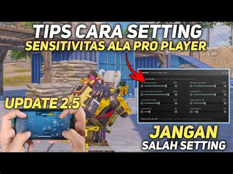 Cara Setting Sensitivitas Pubg Mobile Terbaik Gyroscope Dan No