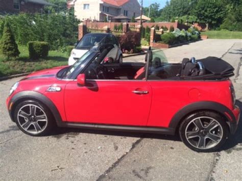 Buy used Cherry Red Mini Cooper S Convertible in Whitestone, New York ...