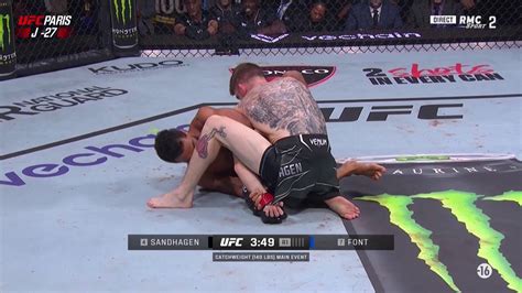 Replay UFC Fight Night 251 Cory Sandhagen Vs Rob Font Voir L