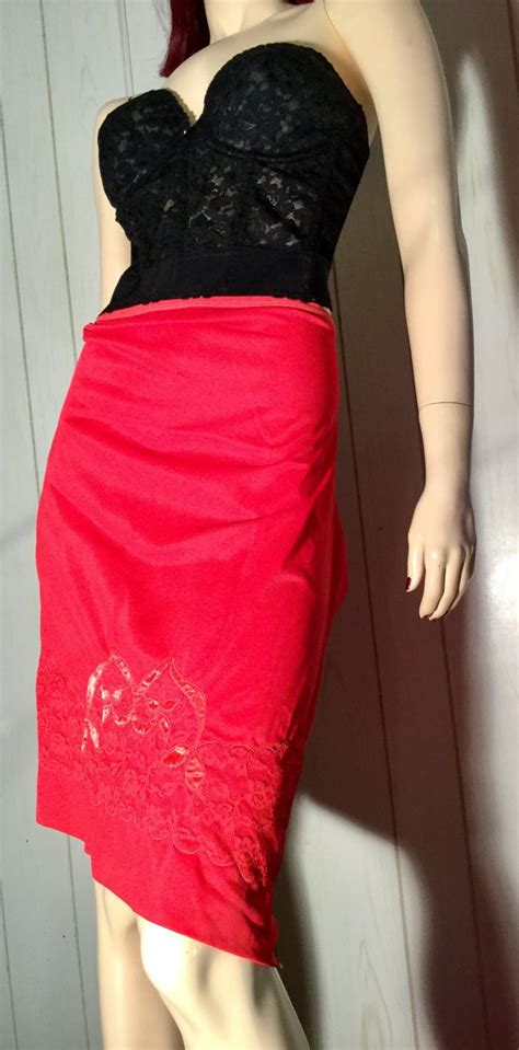 Vintage S Sheer Black Lace Bustier Bra Vampy Sex Kitten MEOW D