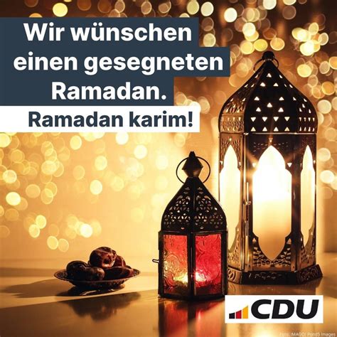 Zum Beginn Des Muslimischen Fastenmonats Ramadan W Nschen Wir Allen