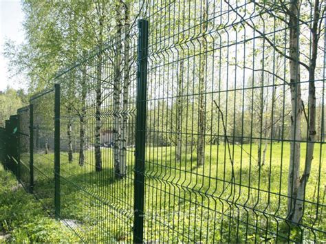 Забор из сетки и поликарбоната (44 фото) - фото - картинки и рисунки ...