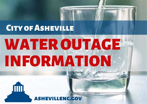 City Of Asheville Provides Update On Recent Water Outages The City Of