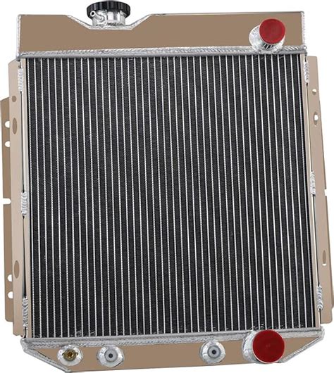 ALLOYWORKS 4 Row Aluminum Radiator For Ford Mustang V8 260 289 Manual