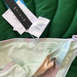 O Neill Swim Nwt Oneill Women Of The Wave Maracas Bikini Bottom Pastel Tie Dye Tie Sides