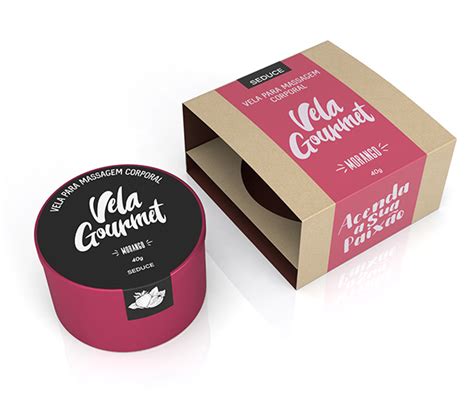 Vela Gourmet Morango Beijável Lolla Sex Shop Online Tudo para Saúde e Bem estar Sexual