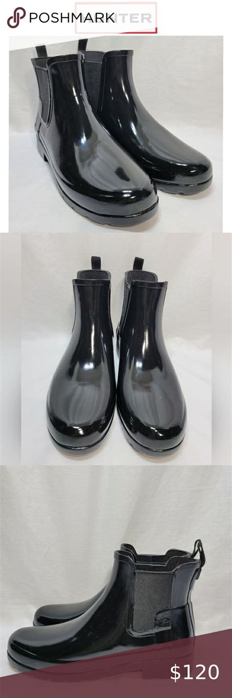 NEW Hunter Original Refined Chelsea Waterproof Rain Boots In 2023