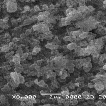 Sem Images For A As Deposited And B Heat Treated Cobalt Ferrite