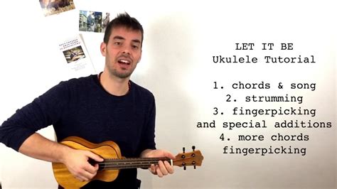 Let It Be By The Beatles With Chords Strum And Tutorial — Ukulele Road Trips