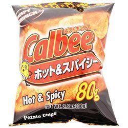 Calbee Potato Chips Hot And Spicy Reviews