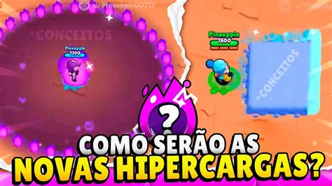 COMO SERÃO as NOVAS 6 HIPERCARGAS do BRAWL STARS Teorias e