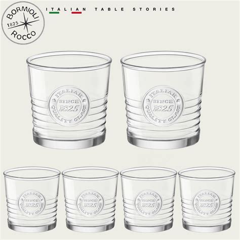 Set Bicchieri Bormioli Officina Cl Arca Italy