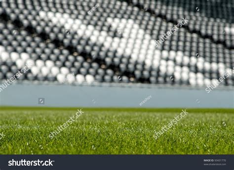 Green Grass Football Stadium Stock Photo 93431770 | Shutterstock