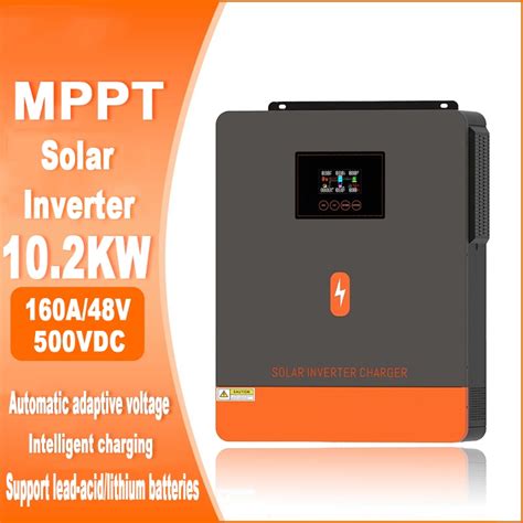 MPPT 10 2kw On Grid Off Grid Hybrid Inverter 48Vdc 230VAC PV Panel