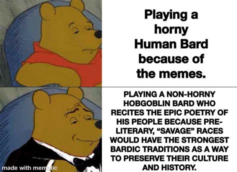 DND Memes On Twitter Reject Horny Return To Historian Credit Felstorm1231 Dnd Rpg 5e