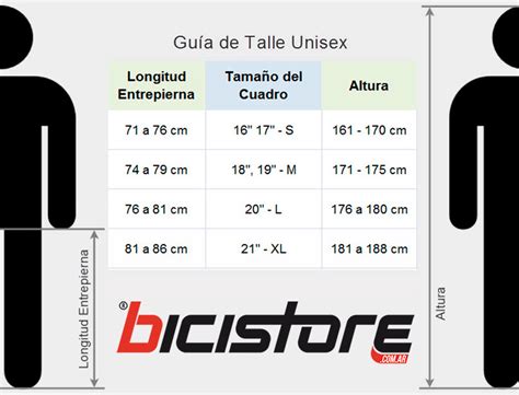 como saber el tamaño de una bicicleta