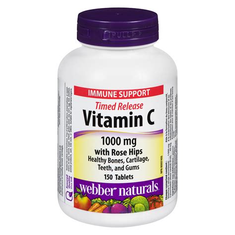 Webber Naturals Vitamin C 1000 Mg Tablete A150 Apoteka Monis