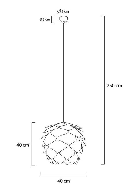 Designerska Lampa Wisząca Szyszka Nowoczesny Świat Lamp