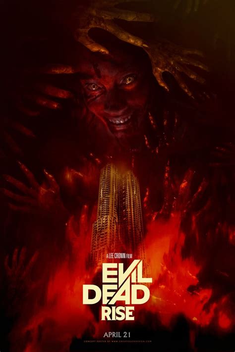 Evil Dead Rise 2023 1365x2048 By Creepy Duck Design Rmovieposterporn