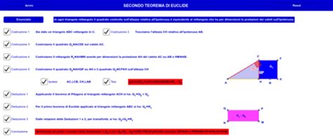 Secondo Teorema Di Euclide GeoGebra