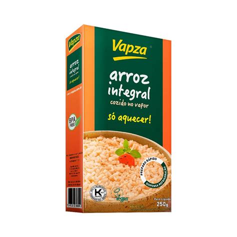 ARROZ INTEGRAL 250G SÓ AQUECER VAPZA Foco Alternativo Atacado de