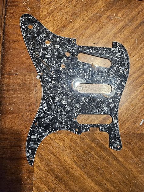 Fender Stratocaster S Black Hole Pickguard Reverb