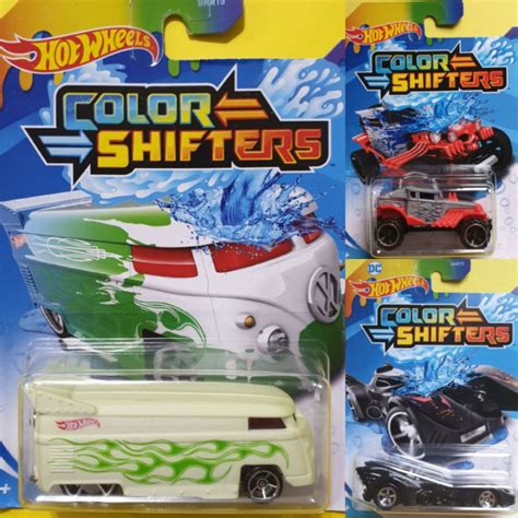 Hot Wheels Colour Shifters Volkswagen Drag Bus Baja Bone Shaker Batmobile Shopee Malaysia
