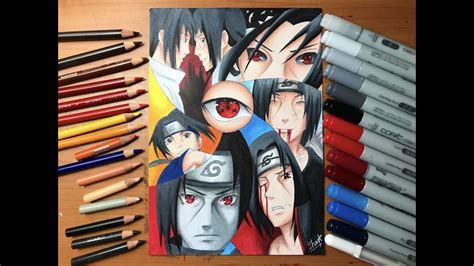 Itachi Sasuke Uchiha Itachi Naruto Drawings - Euaquielela