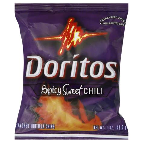 Doritos Spicy Sweet Chili Flavored Tortilla Chips - Shop Chips at H-E-B