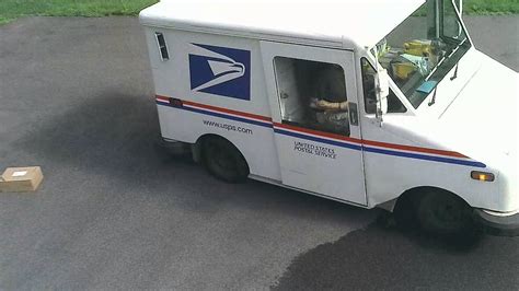 Usps Us Postal Service Mailman Throwing Fragile Package Youtube