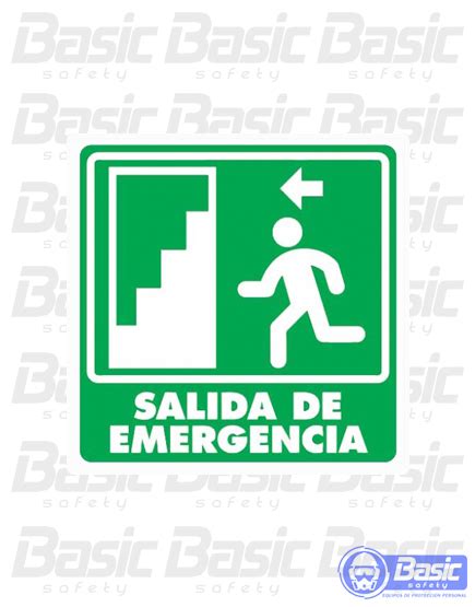 SEÑAL DE SALIDA DE EMERGENCIA – Basic Safety