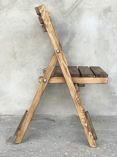 Купить Стул деревянный раскладной со спинкой для дачи улицы выездных ...