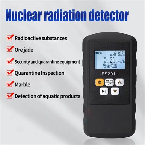 Radioactive Detector Geiger Radiation Counter Nuclear Beta Gamma X Ray