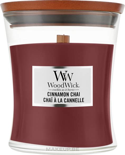 Woodwick Hourglass Candle Cinnamon Chai Bougie Parfum E En Jarre Avec