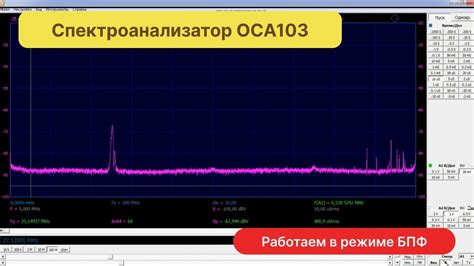Прибор радиолюбителя ОСА103 Спектроанализатор - YouTube