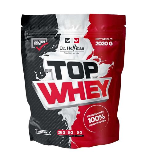 Протеин Dr Hoffman Top Whey 2020 гр купить в Казахстане Kach kz