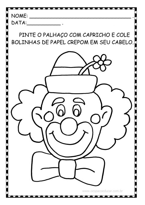 Objetivo De Trabalhar O Dia Do Circo Na Educação Infantil BRAINCP