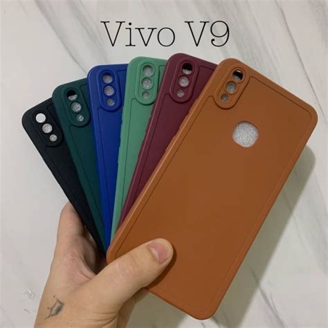 CASE VIVO V9 SOFTCASE PROCAMERA FULL COVER MATTE Lazada Indonesia