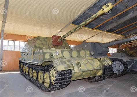 German Self Propelled Gun Ferdinand Stock Photo Image Of Forces