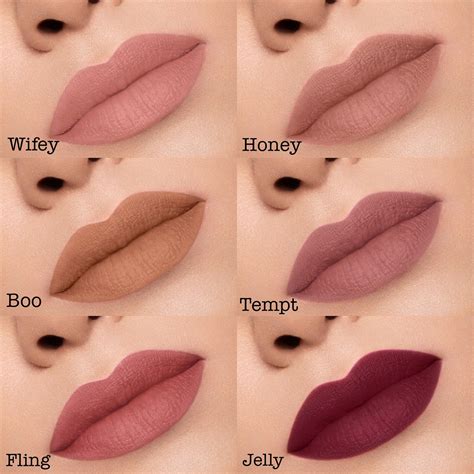 Morphe Matte Lipstick Lipcolors Lipstick Makeup Lipstick Kit Lip Colors