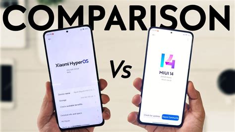 HyperOS Vs MIUI 14 Comparison Side By Side YouTube