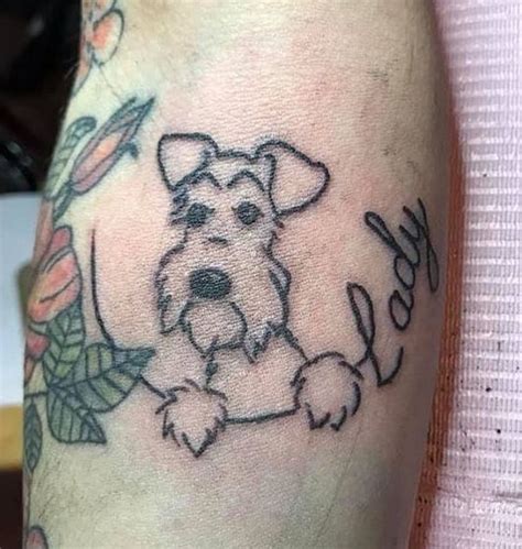 14 Beautiful Schnauzer Tattoo Ideas For Women Page 2 Of 3 Petpress