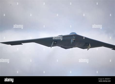 Northrop Grumman B 2 Spirit Stealth Bomber Leaving For The Usa After