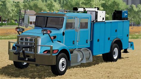 Mod Peterbilt 340 Service Truck V1 0 FS22 FarmingSimulator App