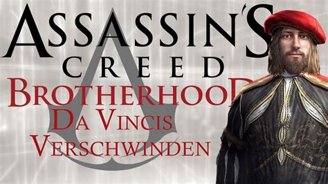 Assassins Creed Brotherhood Da Vincis Verschwinden Dlc Story