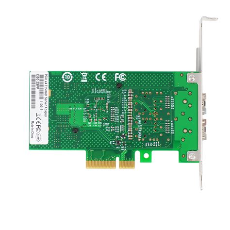 1G Dual-Port SFP Intel I350-AM2 Ethernet Network Interface Card-QSFPTEK
