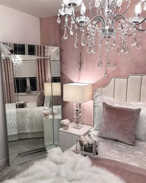 Glamour And Luxury Pink Bedroom Design Pink Bedroom Decor Luxurious Bedrooms