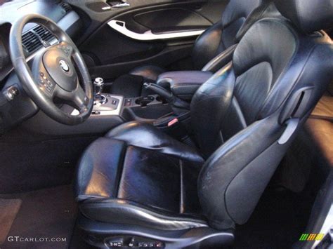 Black Interior 2005 BMW M3 Coupe Photo #57422645 | GTCarLot.com