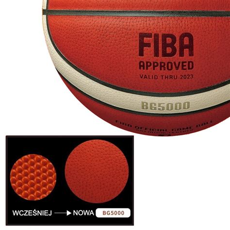 Molten Official Fiba Game Ball Indoor Basketball Bg5000 Basketballs